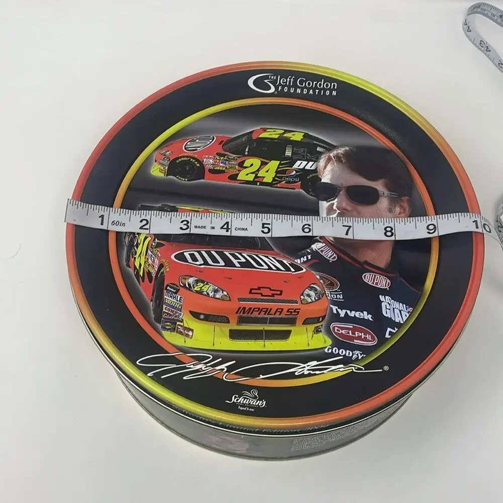 Collectible Jeff Gordon Foundation Schwan's Limited Edition 2009 Ice Cream Tin